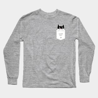 Cat pocket Long Sleeve T-Shirt